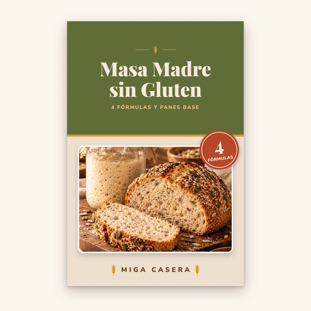 Portada de Masa Madre sin Gluten · Miga Casera