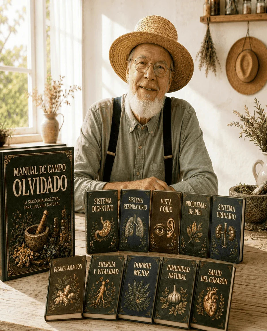 Manual de Campo Olvidado - portada principal con 10 sistemas del cuerpo