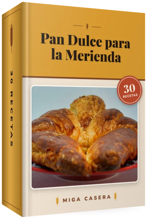 Portada de Pan Dulce para la Merienda (30 recetas) (PDF digital de Miga Casera)