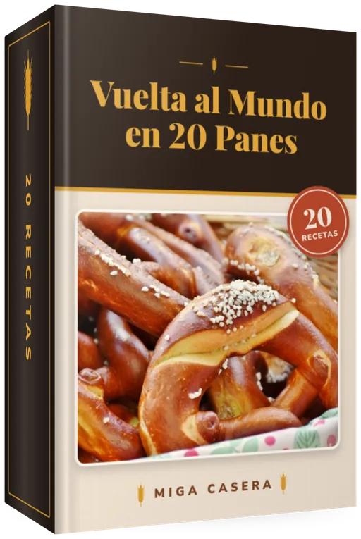 Portada de Vuelta al Mundo en 20 Panes (PDF digital de Miga Casera)