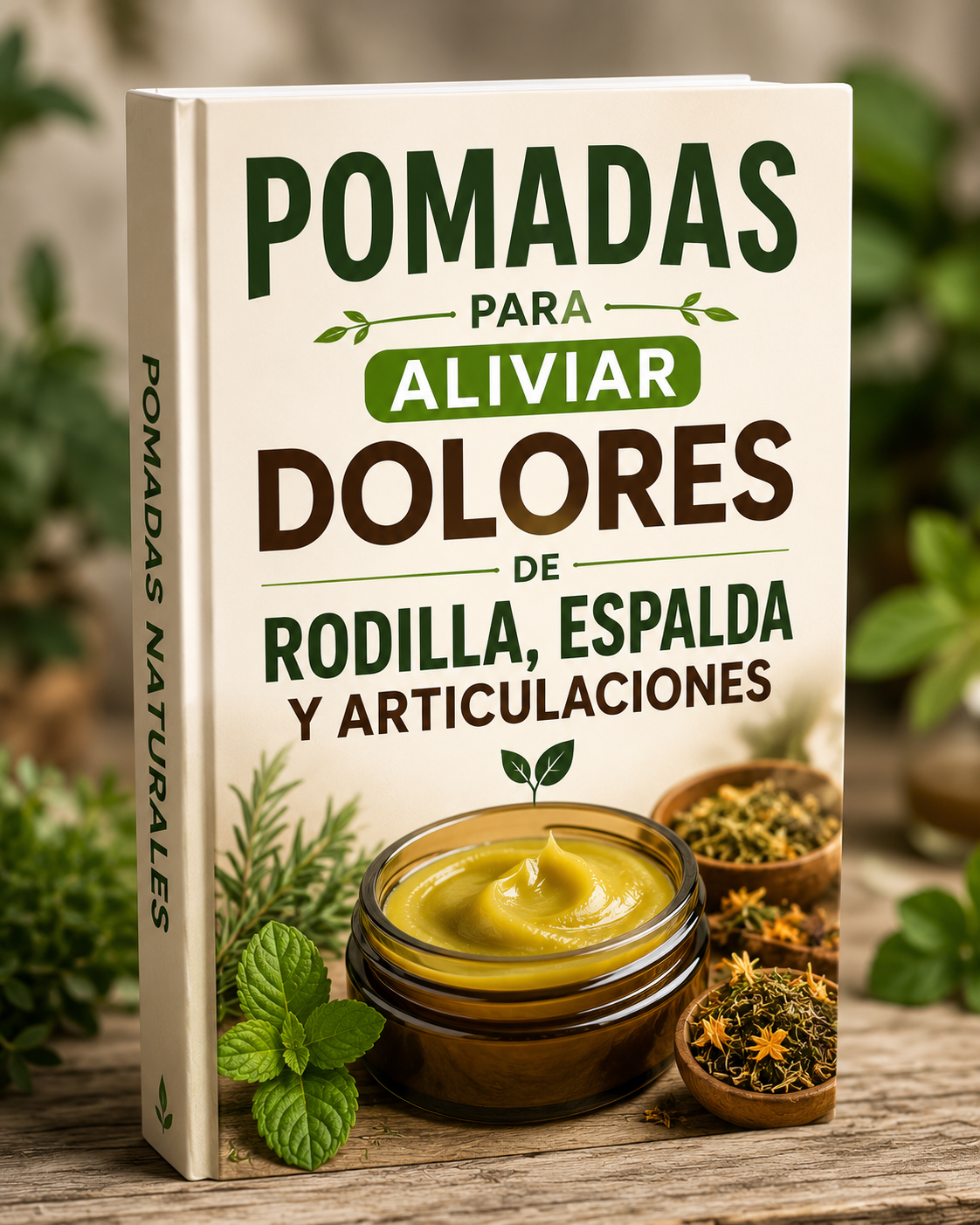 Pomadas Naturales — Recetas para Dolores Musculares y Articulares